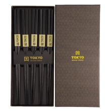 5 Pairs Square Chopsticks Gift Set